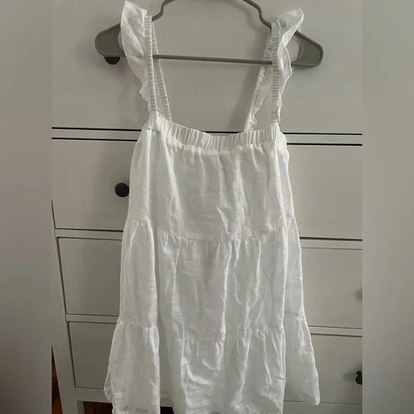white dress shirt men Quattro Flex Dress Shirt with Button Down Collar White 3XL / White main image 0